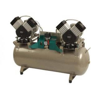 EKOM DK50 2x2V/110 Oliefri trykluft kompressor