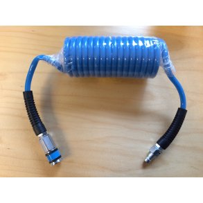 Spiralslange med kobling